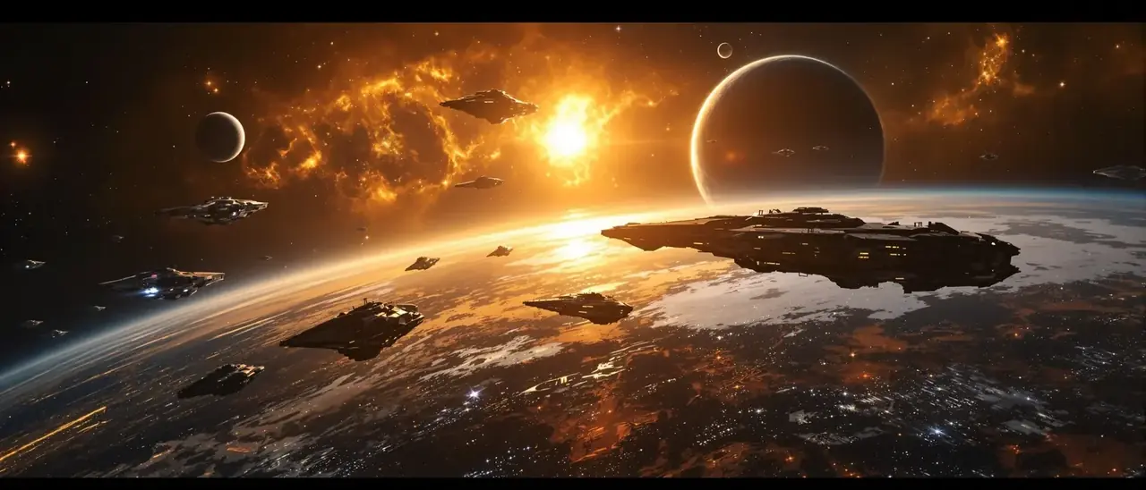 星际远征·归途 横幅海报
